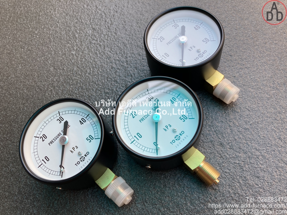 Toako Pressure Gauge 0-50kPa(0-500mBar) (2)